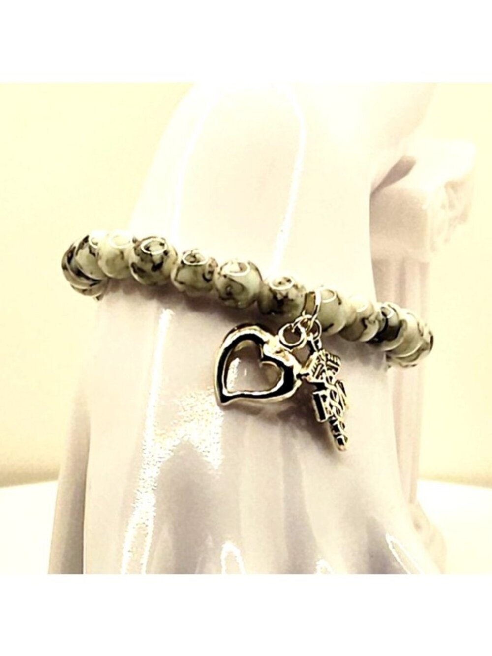Nurse Bracelet Gift, RN CNA Bracelet, Medical Charm Bracelet, Healthcare Worker
